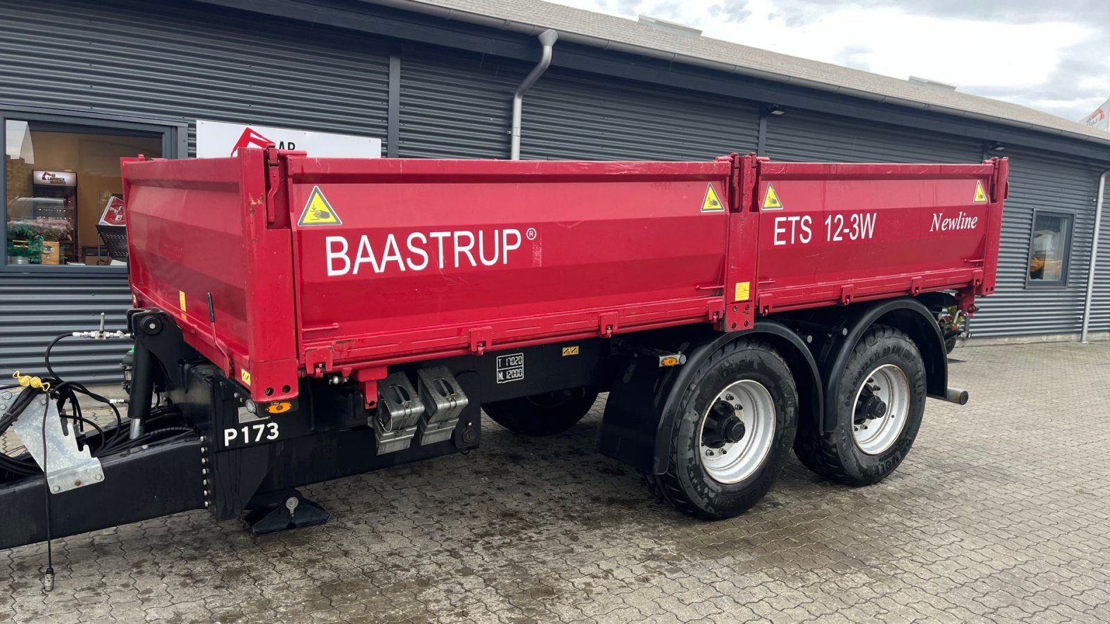 Muldenkipper tipa Baastrup ets 12-3w 12 tons Entreprenørvogn, Gebrauchtmaschine u Rønnede (Slika 9)