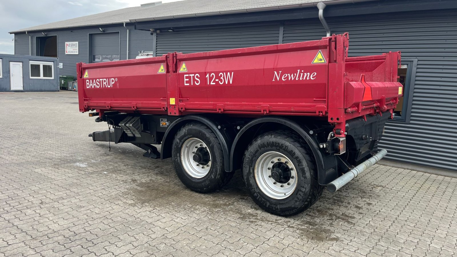 Muldenkipper tipa Baastrup ets 12-3w 12 tons Entreprenørvogn, Gebrauchtmaschine u Rønnede (Slika 2)
