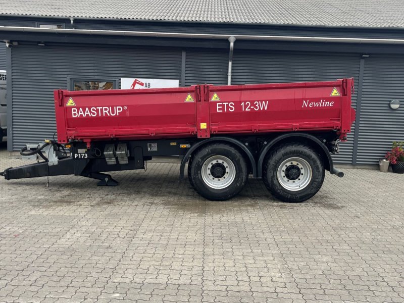 Muldenkipper типа Baastrup ets 12-3w 12 tons Entreprenørvogn, Gebrauchtmaschine в Rønnede (Фотография 1)