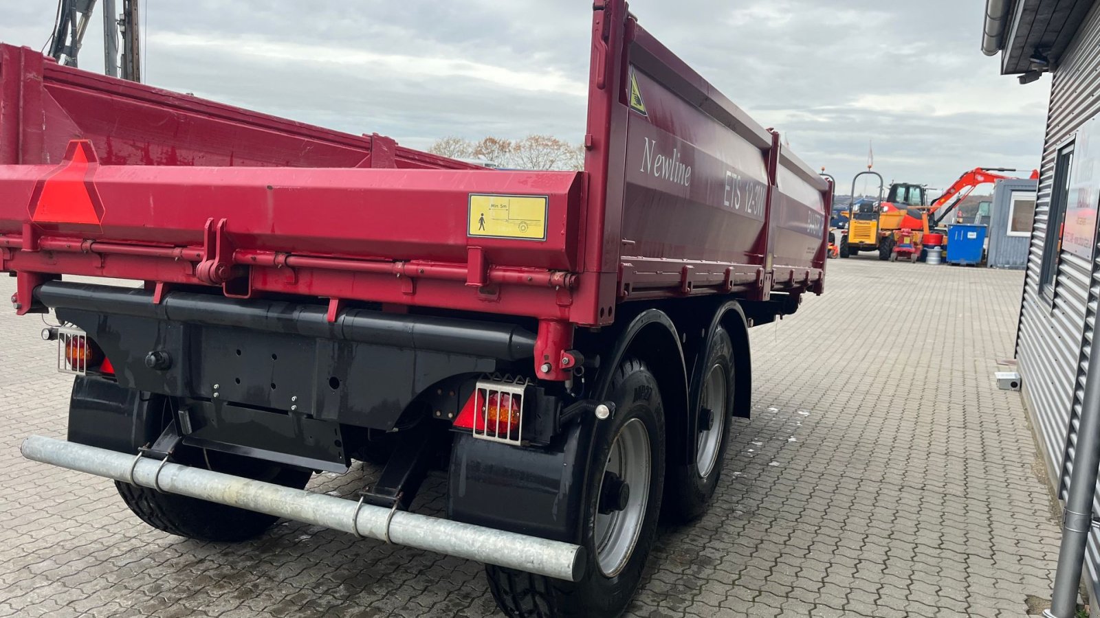 Muldenkipper tipa Baastrup ets 12-3w 12 tons Entreprenørvogn, Gebrauchtmaschine u Rønnede (Slika 5)