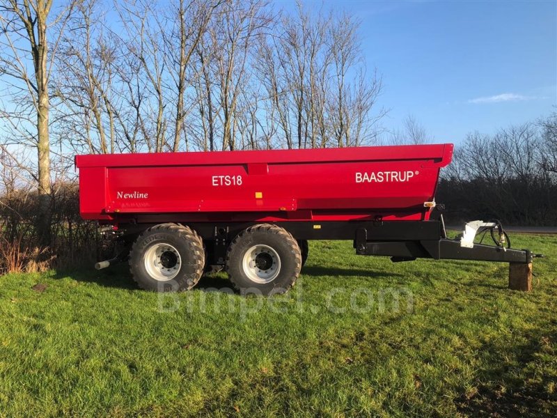 Muldenkipper типа Baastrup ETS18 // hydr bremser tempo 40 & nummerplade // hydr bremse, Gebrauchtmaschine в Tønder (Фотография 1)