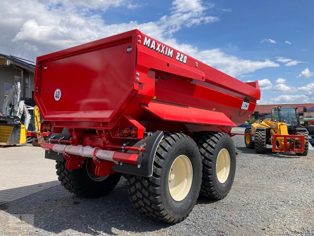 Muldenkipper typu BECO Maxxim 220 HP, Neumaschine v Neuhof - Dorfborn (Obrázek 4)