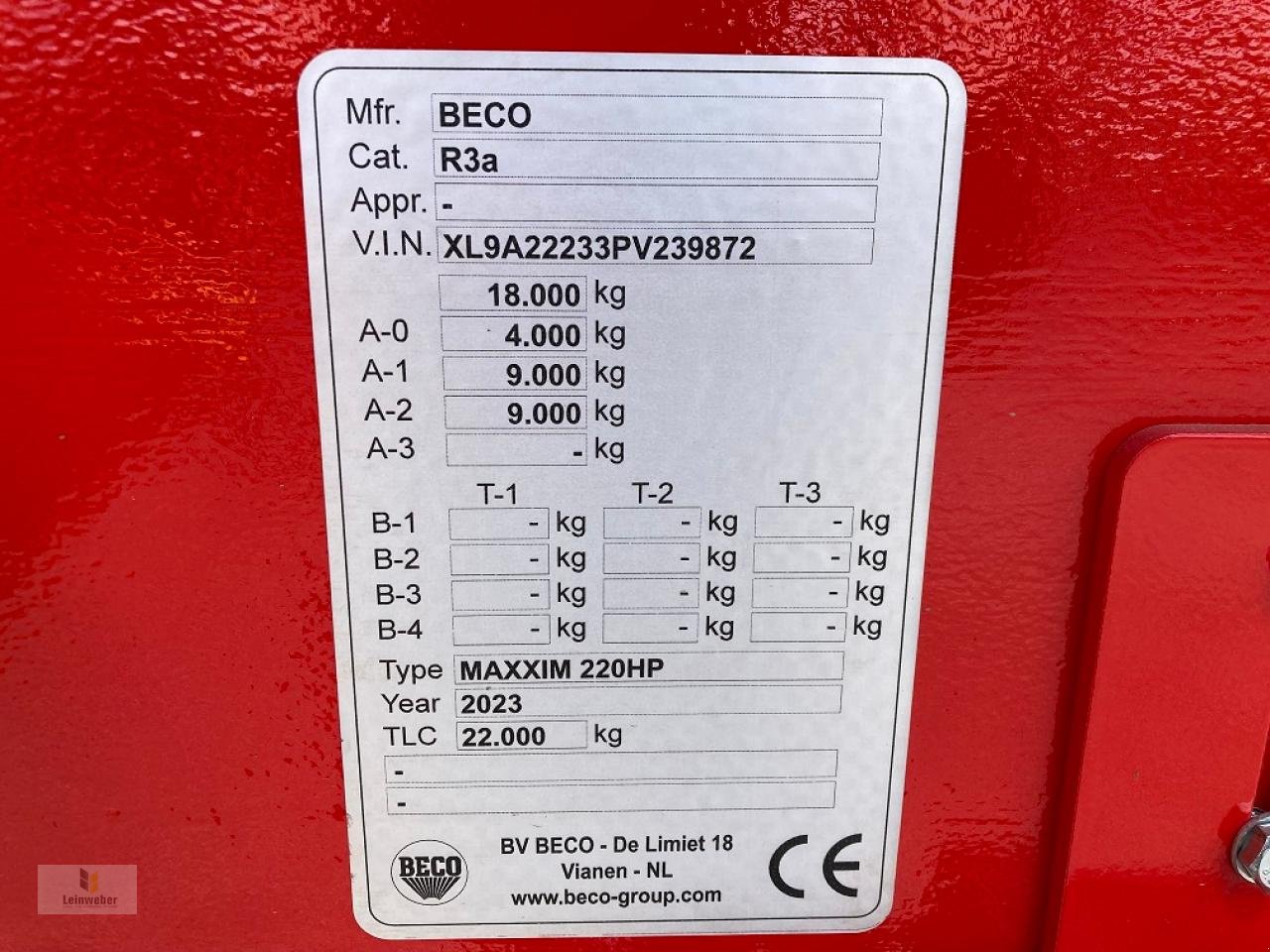 Muldenkipper des Typs BECO Maxxim 220 HP, Neumaschine in Neuhof - Dorfborn (Bild 5)