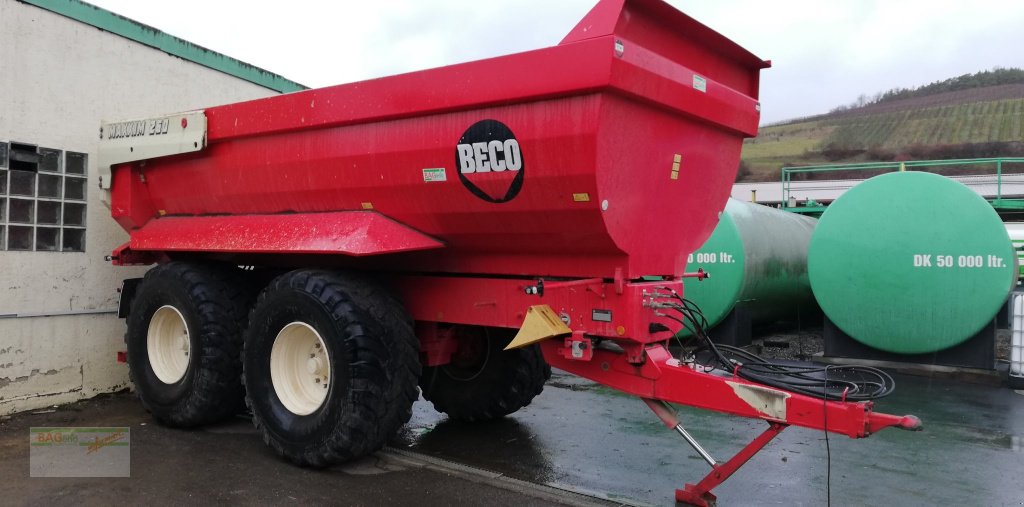 Muldenkipper des Typs BECO Vermietung, Gebrauchtmaschine in Bad Mergentheim (Bild 1)
