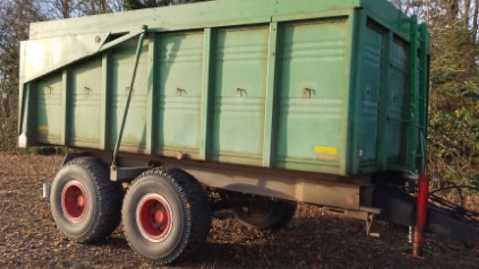 Muldenkipper tip Belarus 12 T. med bogie og fransk bagsmæk, Gebrauchtmaschine in øster ulslev (Poză 4)