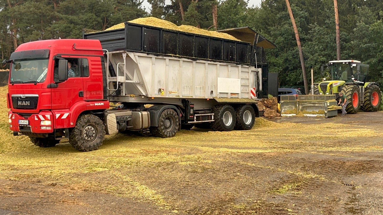 Muldenkipper typu Benalu Sattelanhänger, Gebrauchtmaschine w Großsorheim (Zdjęcie 1)