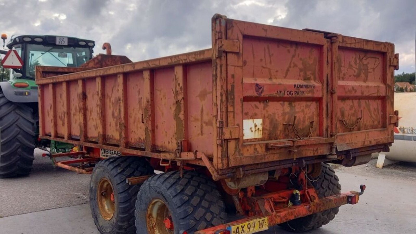 Muldenkipper типа BigAb 12-15, Gebrauchtmaschine в Rødovre (Фотография 3)