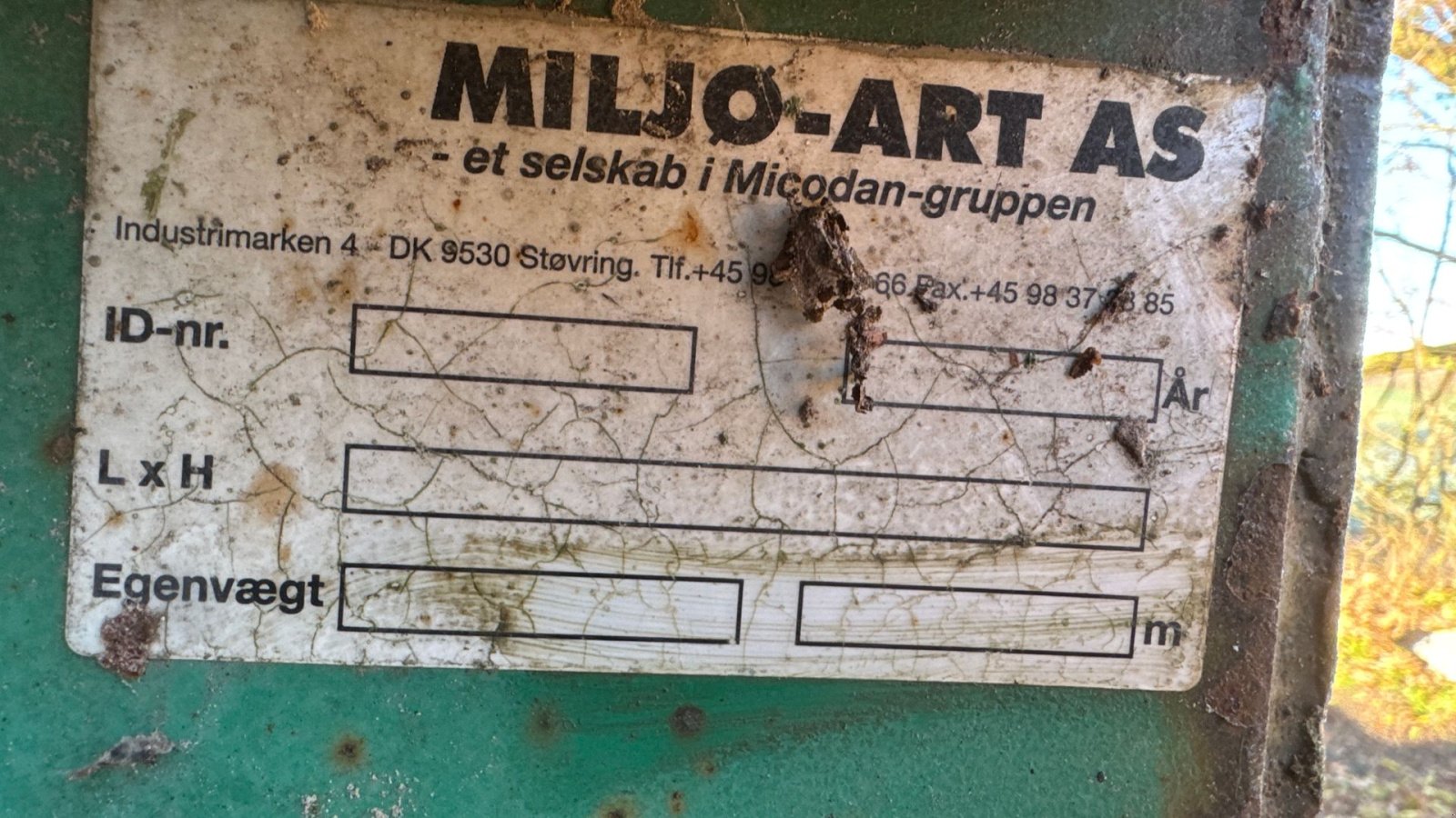 Muldenkipper of the type BigAb Dumper Container  6 METER!, Gebrauchtmaschine in Nørager (Picture 7)