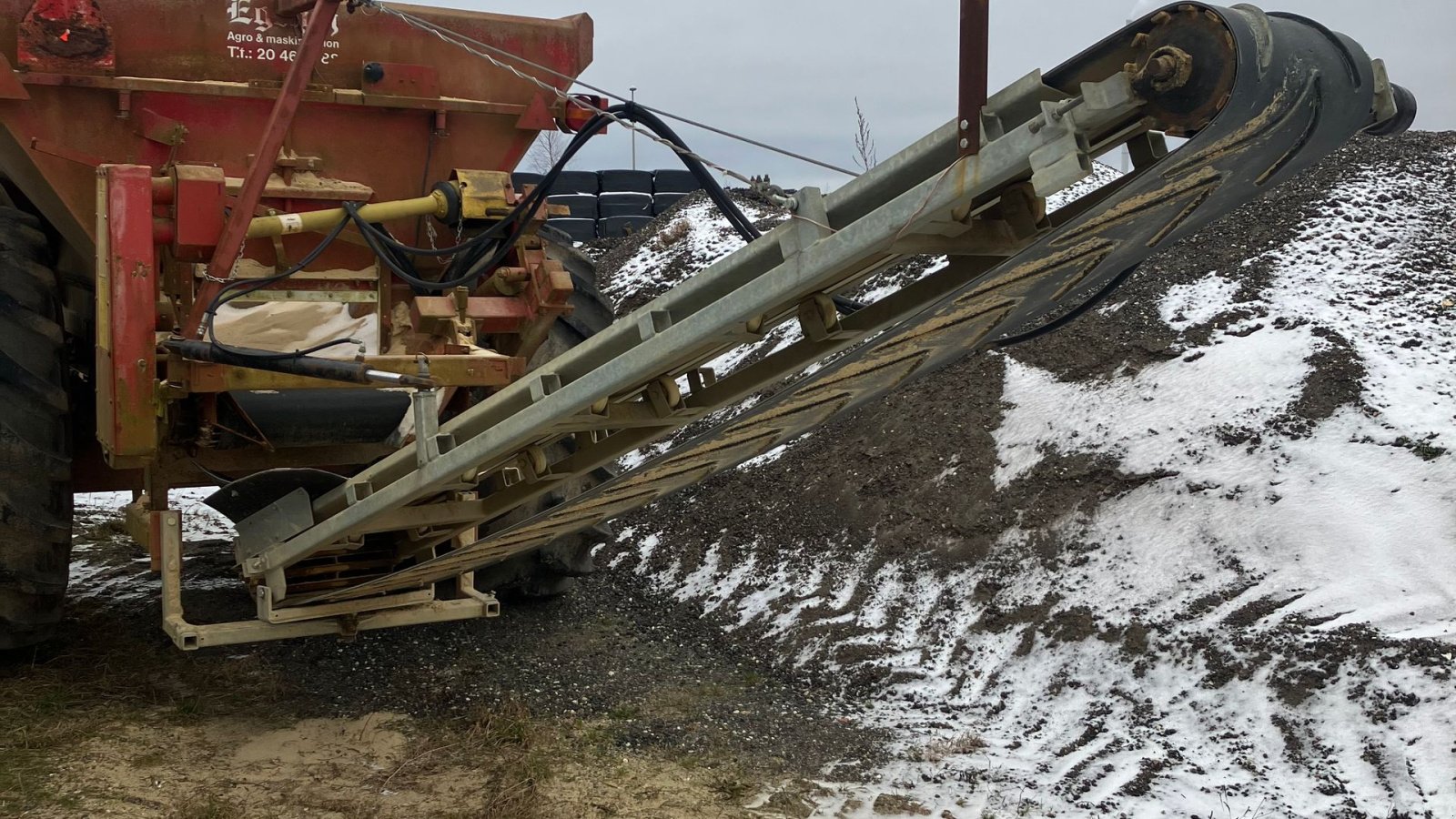 Muldenkipper del tipo Bredal K 105 Sand vogn, Gebrauchtmaschine en Bredsten (Imagen 4)