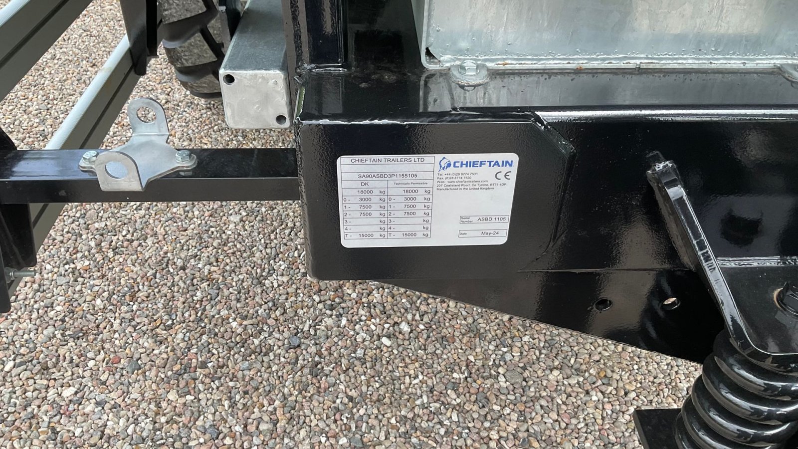 Muldenkipper tipa Chieftain SB14 SB14 tons, Gebrauchtmaschine u Maribo (Slika 5)