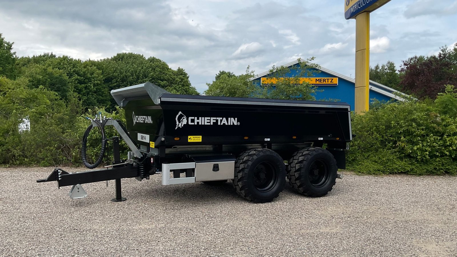 Muldenkipper tipa Chieftain SB14 SB14 tons, Gebrauchtmaschine u Maribo (Slika 1)