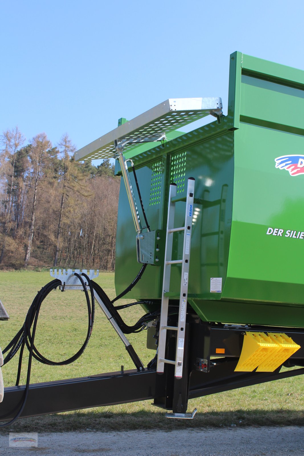 Muldenkipper del tipo Demmler TDM 2370 L, Neumaschine In Wertingen-Geratshofen (Immagine 2)