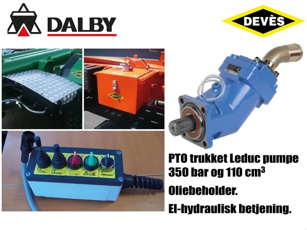 Muldenkipper типа Deves AC Kroghejs med mulighed for kran, Gebrauchtmaschine в Ringsted (Фотография 4)