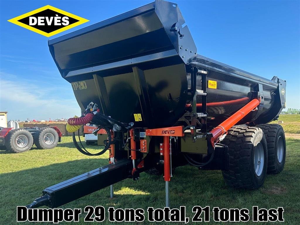 Muldenkipper des Typs Deves GV 210 med fransk bagsmæk, Gebrauchtmaschine in Ringsted (Bild 6)