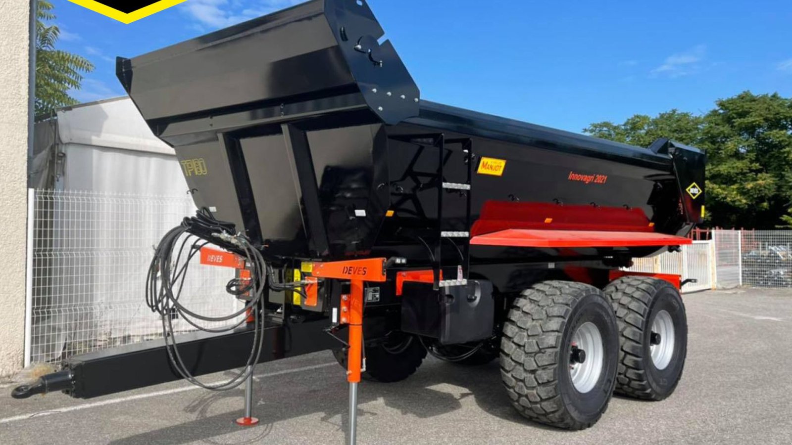 Muldenkipper of the type Deves TP180 Entreprenørvogn, Gebrauchtmaschine in Ringsted (Picture 1)