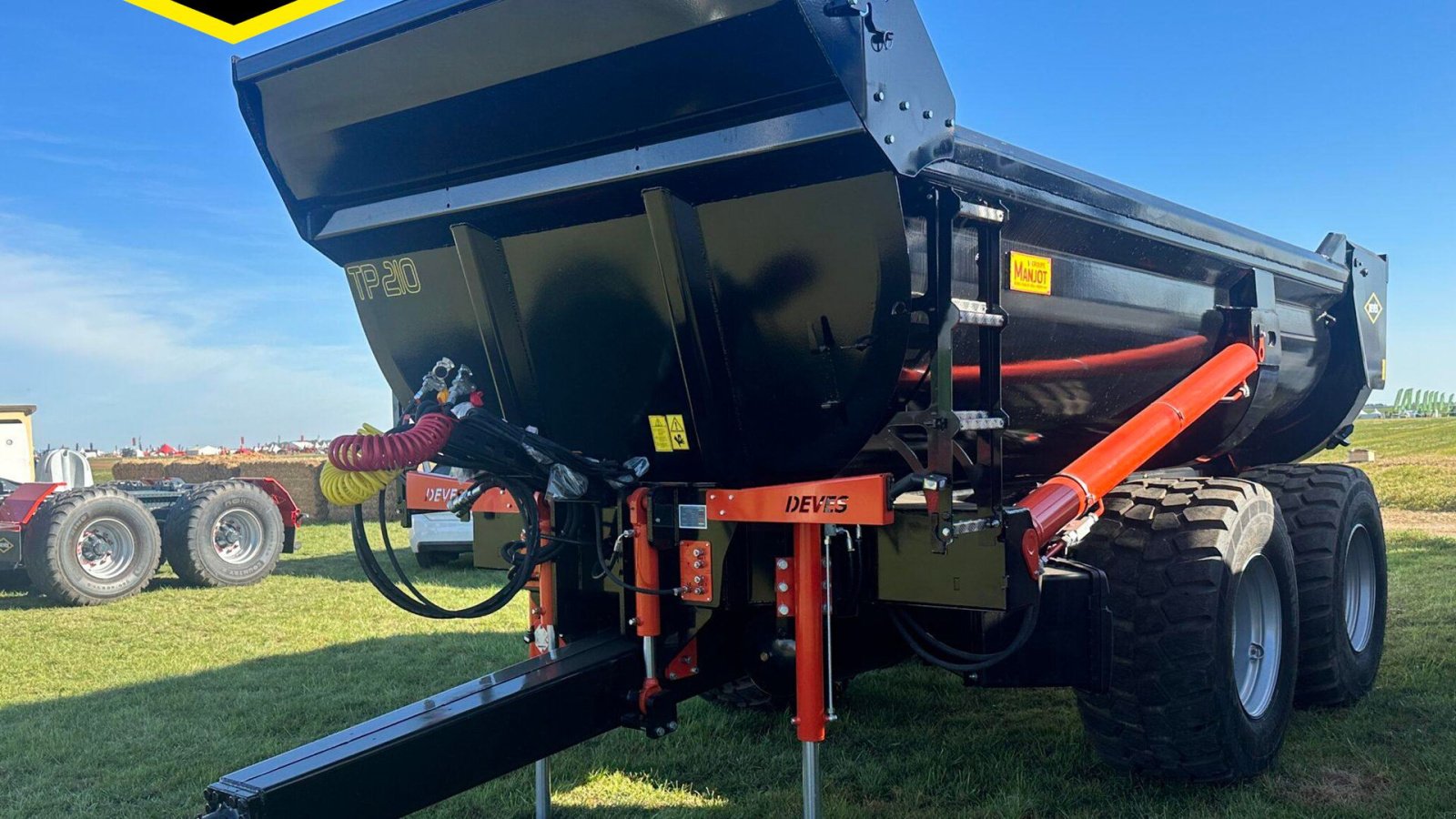 Muldenkipper of the type Deves TP180 Entreprenørvogn, Gebrauchtmaschine in Ringsted (Picture 6)