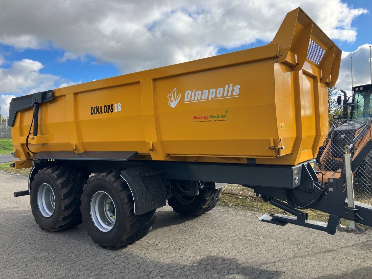 Muldenkipper of the type Dinapolis DINA DPS18 TIPVOGN, Gebrauchtmaschine in Viborg (Picture 1)