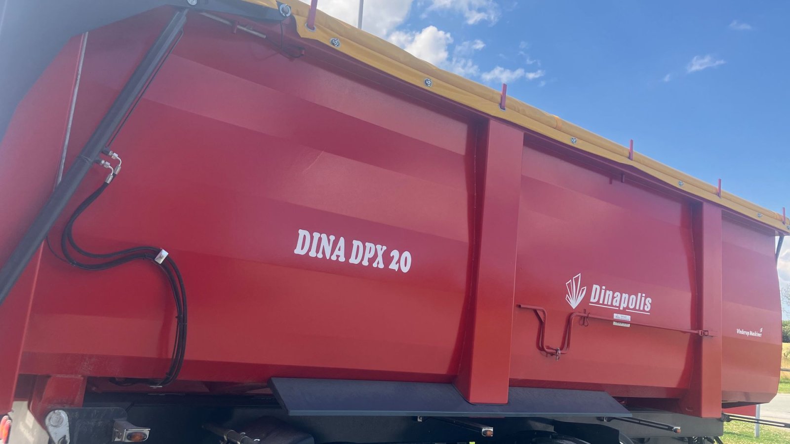 Muldenkipper типа Dinapolis DPX20 Tipvogn, Gebrauchtmaschine в Spøttrup (Фотография 7)