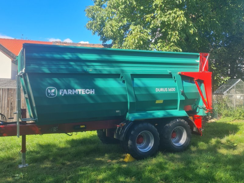 Muldenkipper of the type Farmtech Durus 1600, Neumaschine in Offenhausen (Picture 1)