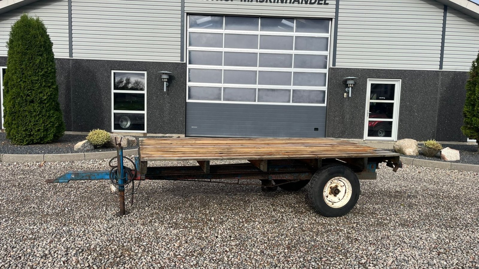 Muldenkipper типа Fasterholt Tipvogn Med trælad, Gebrauchtmaschine в Lintrup (Фотография 1)