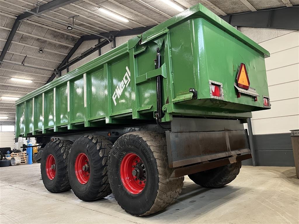 Muldenkipper des Typs Fliegl Den helt unikke Dumpervogn med afskub, Gebrauchtmaschine in Haderup (Bild 8)