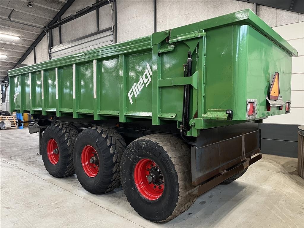 Muldenkipper του τύπου Fliegl Den helt unikke Dumpervogn med afskub, Gebrauchtmaschine σε Haderup (Φωτογραφία 2)