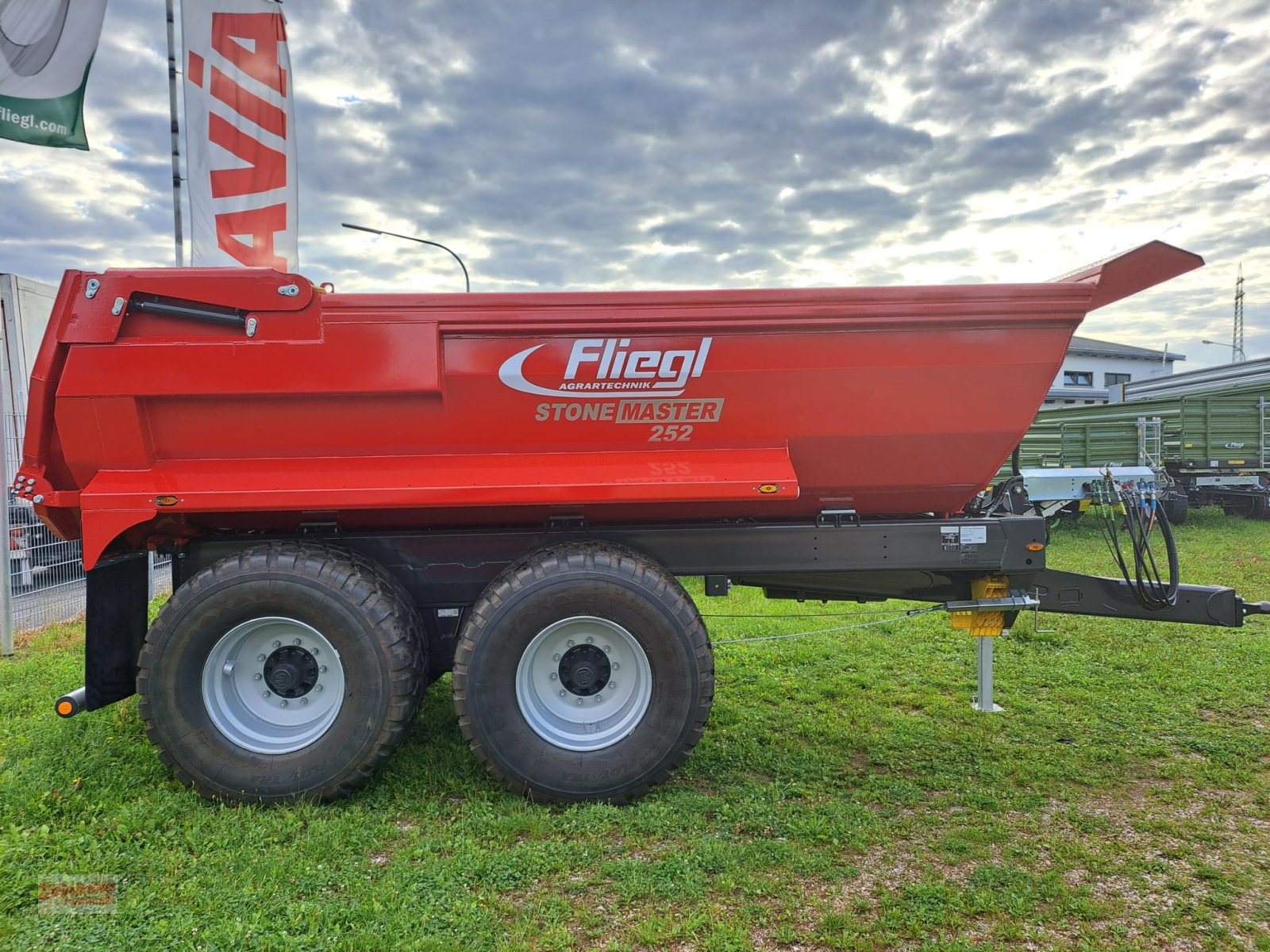 Muldenkipper a típus Fliegl Fliegl Stone-Master 252 Profi, Neumaschine ekkor: Rottenburg a.d. Laaber (Kép 3)