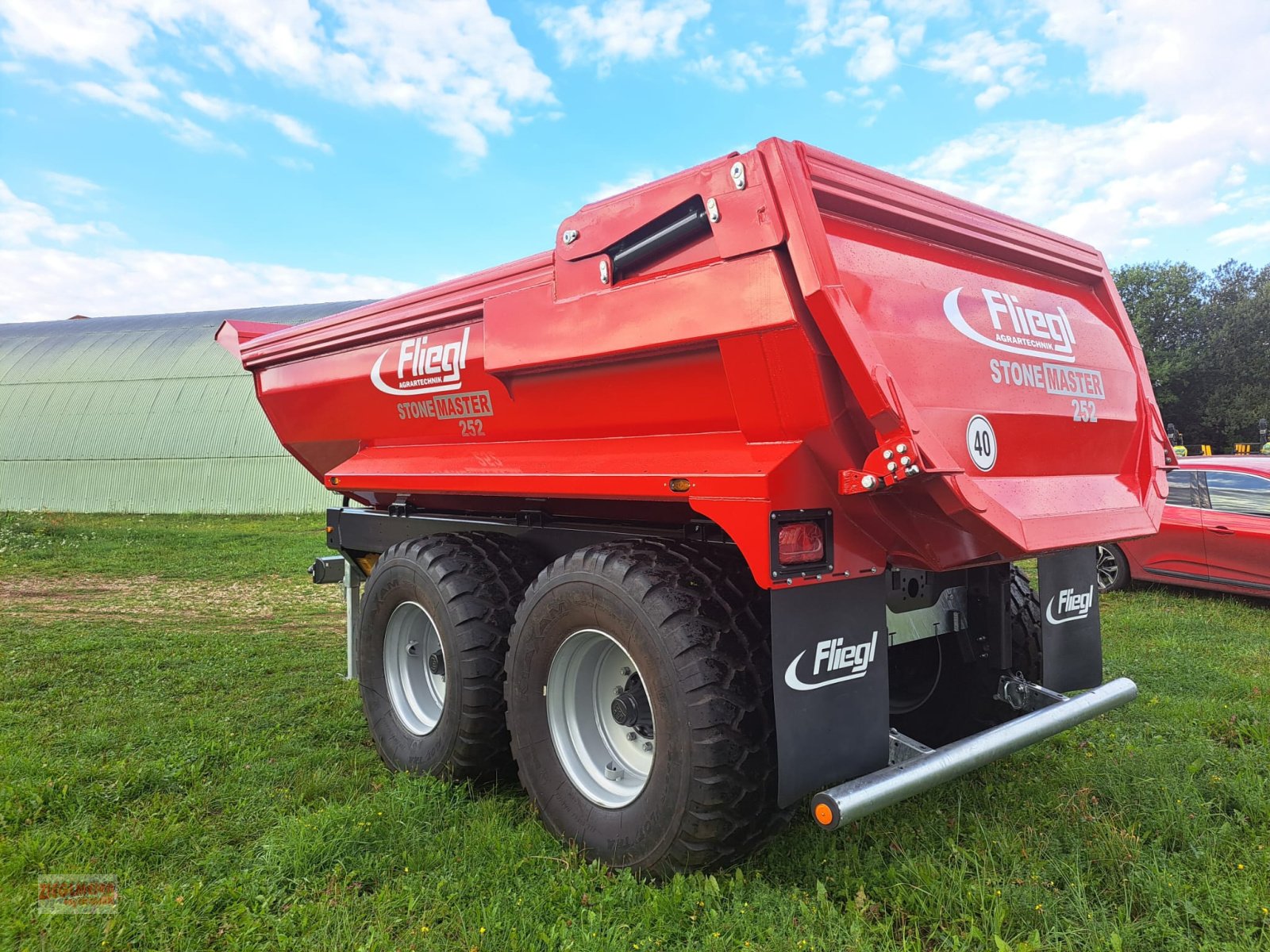 Muldenkipper a típus Fliegl Fliegl Stone-Master 252 Profi, Neumaschine ekkor: Rottenburg a.d. Laaber (Kép 4)