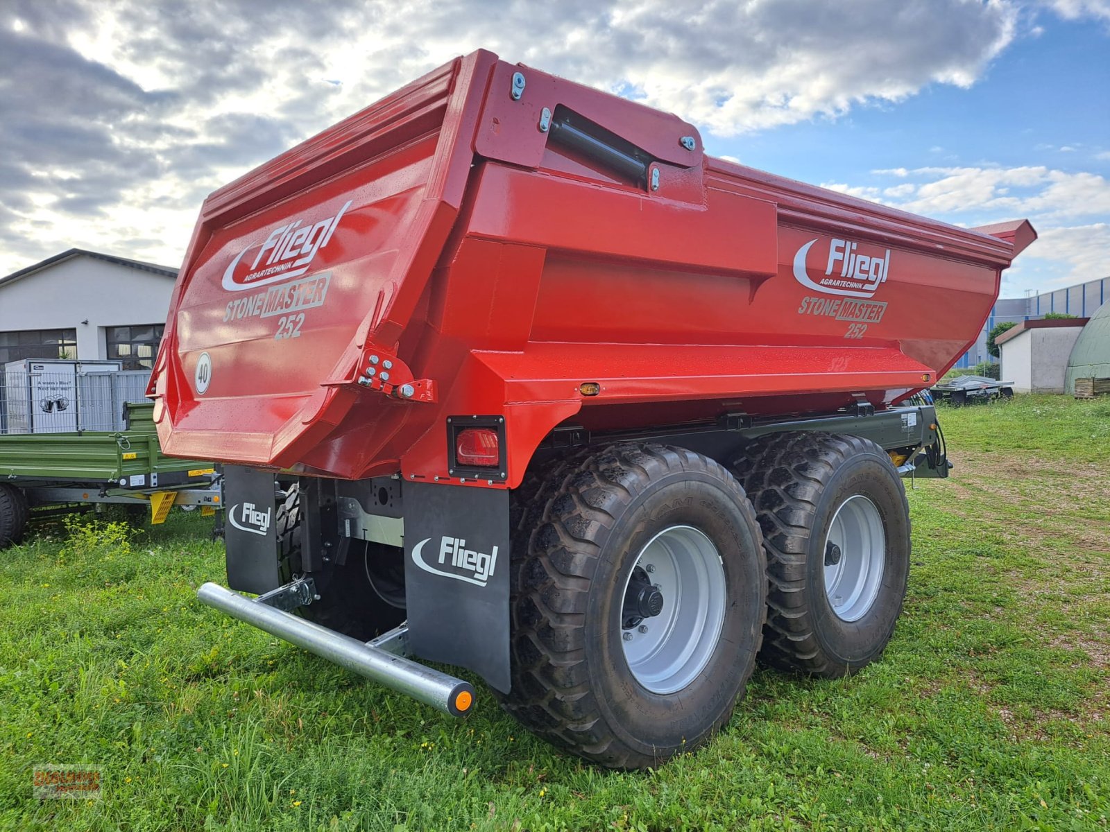 Muldenkipper a típus Fliegl Fliegl Stone-Master 252 Profi, Neumaschine ekkor: Rottenburg a.d. Laaber (Kép 5)