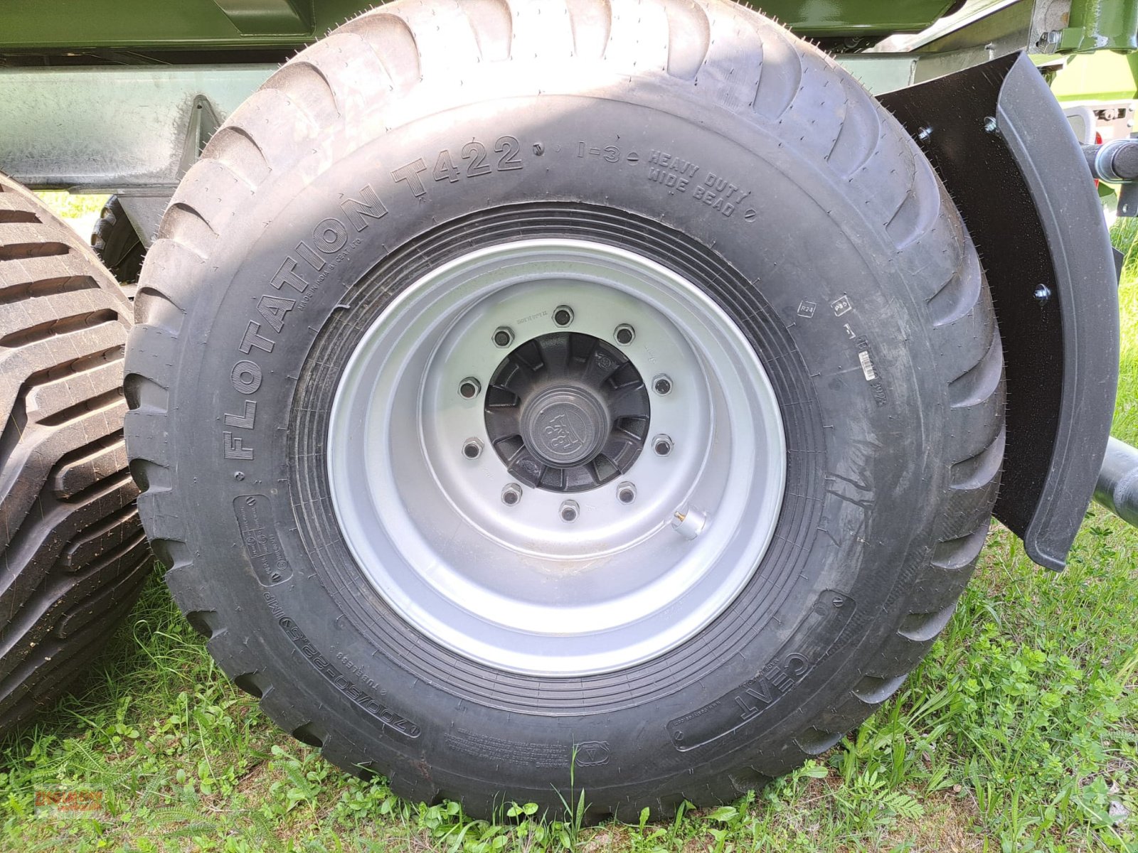 Muldenkipper del tipo Fliegl Muldenkipper TMK190 Fox, Neumaschine In Rottenburg a.d. Laaber (Immagine 4)