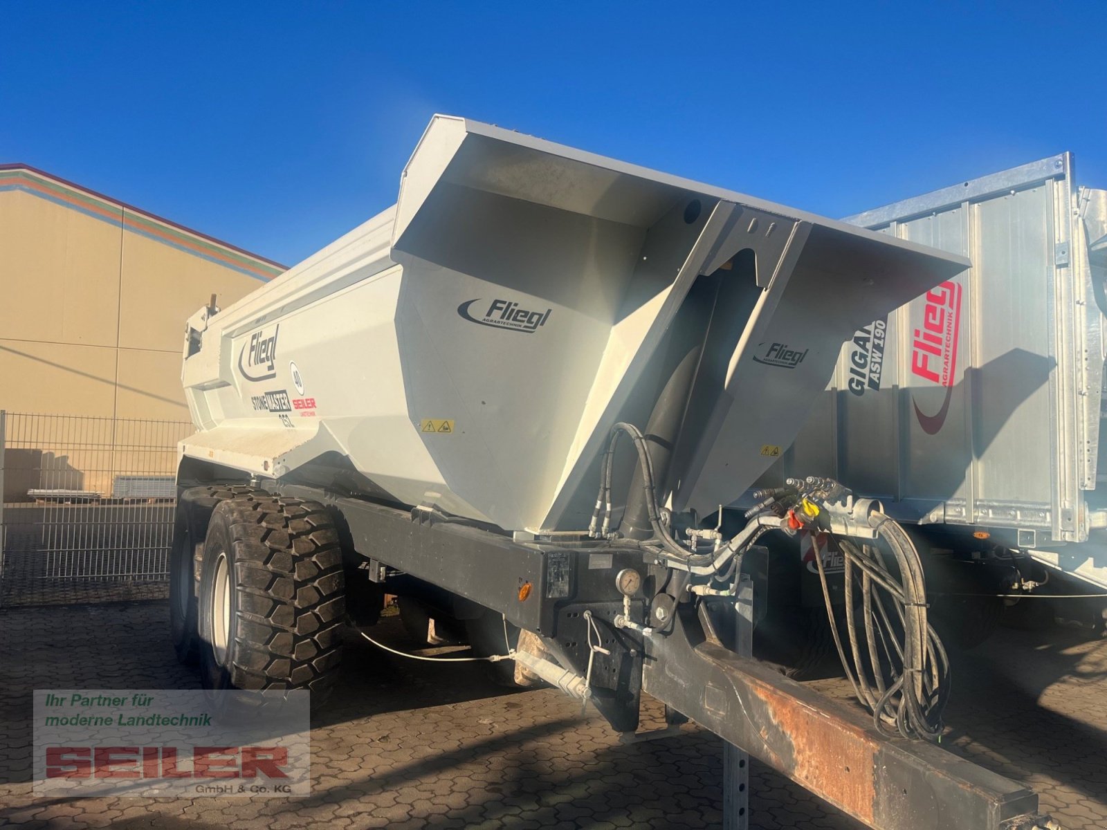 Muldenkipper typu Fliegl Stone Master 252 Profi, Gebrauchtmaschine w Ansbach (Zdjęcie 5)