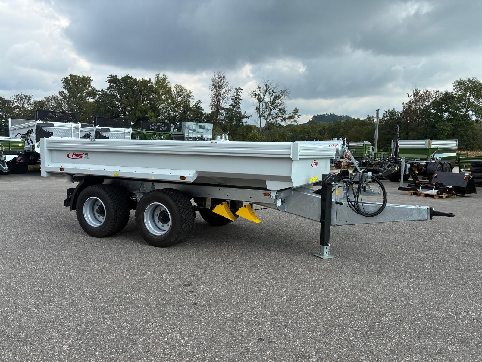 Muldenkipper typu Fliegl TMK 130 S, Neumaschine v Wallern (Obrázek 2)