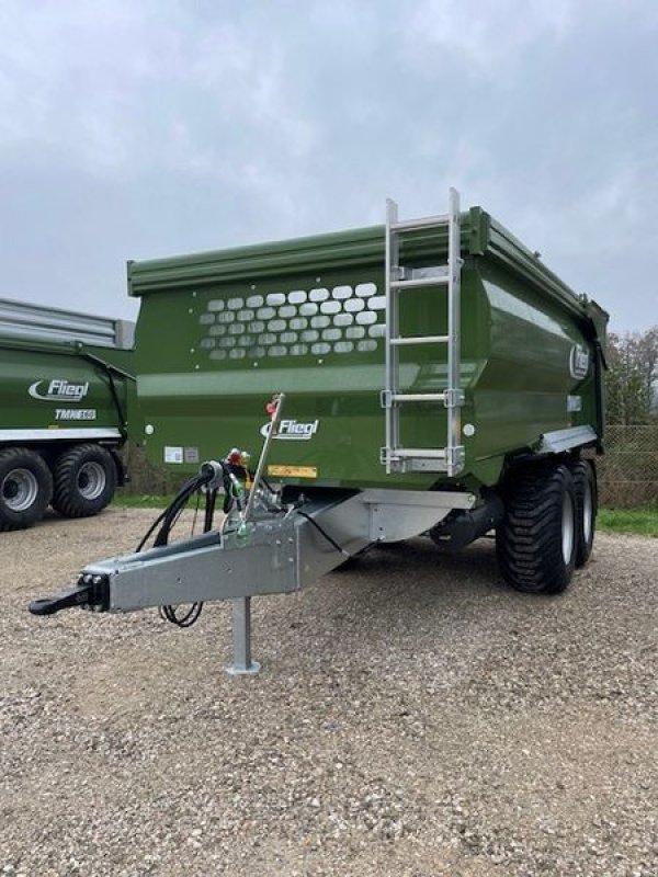 Muldenkipper of the type Fliegl TMK 140  Fox, Neumaschine in Wallern (Picture 3)