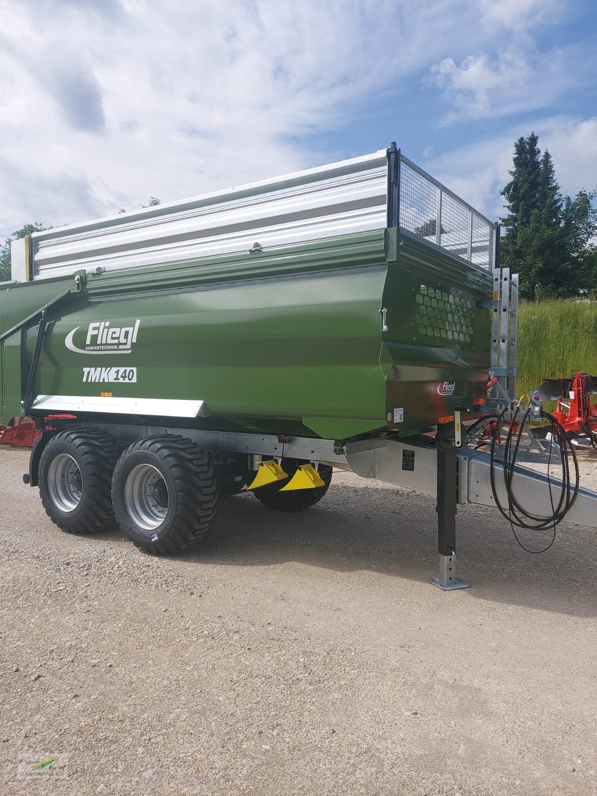 Muldenkipper a típus Fliegl TMK 140, Neumaschine ekkor: Pegnitz-Bronn (Kép 1)