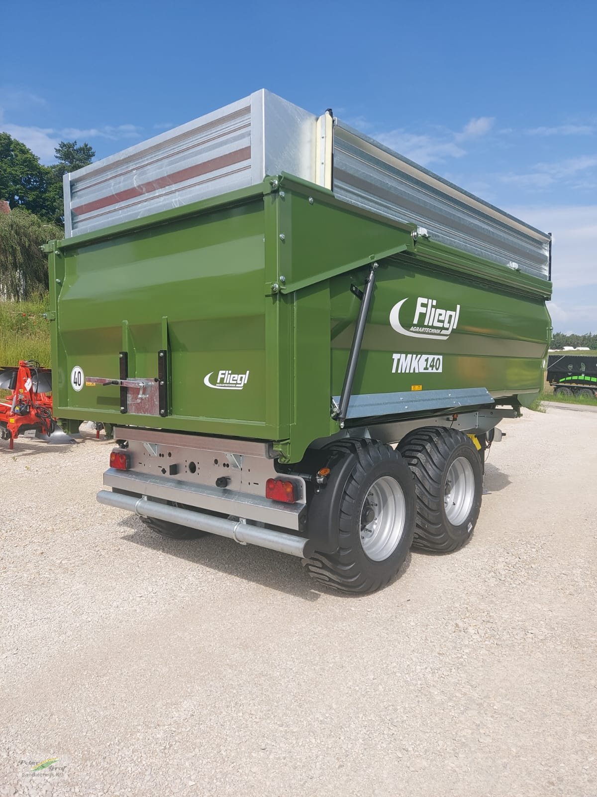 Muldenkipper a típus Fliegl TMK 140, Neumaschine ekkor: Pegnitz-Bronn (Kép 2)