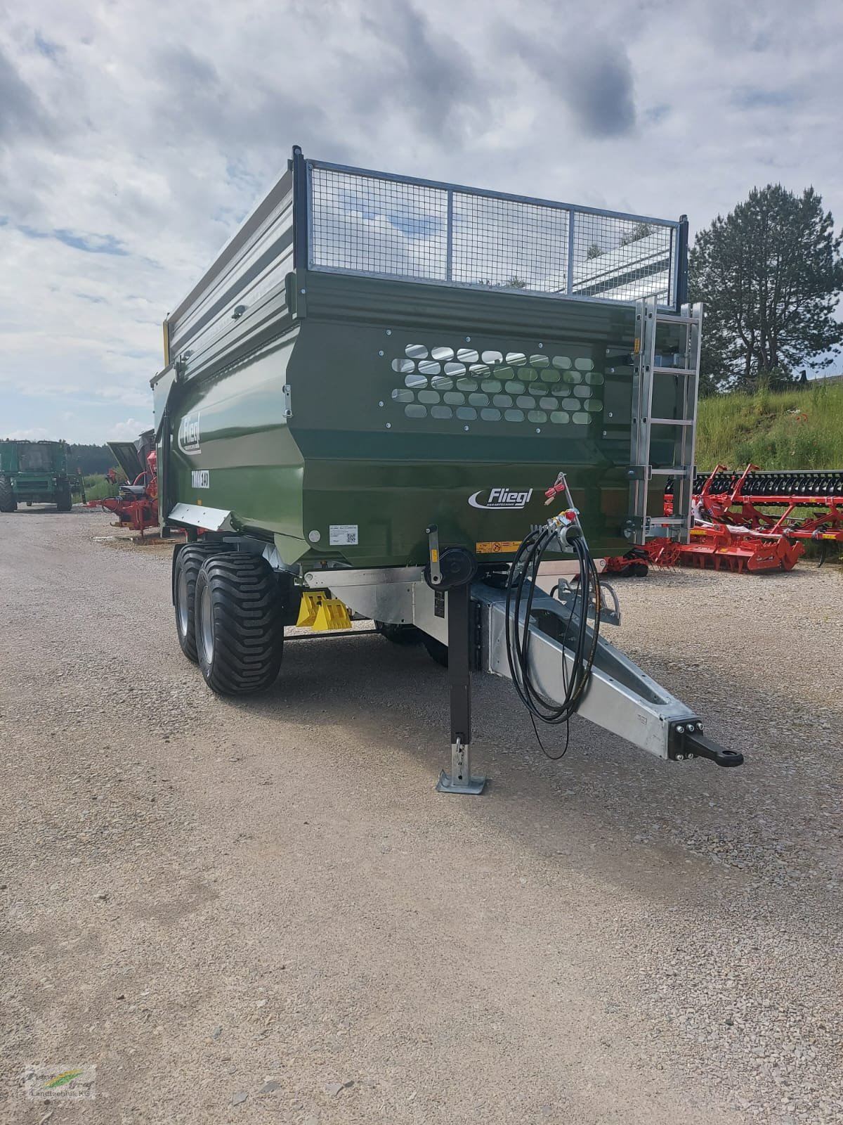 Muldenkipper a típus Fliegl TMK 140, Neumaschine ekkor: Pegnitz-Bronn (Kép 3)