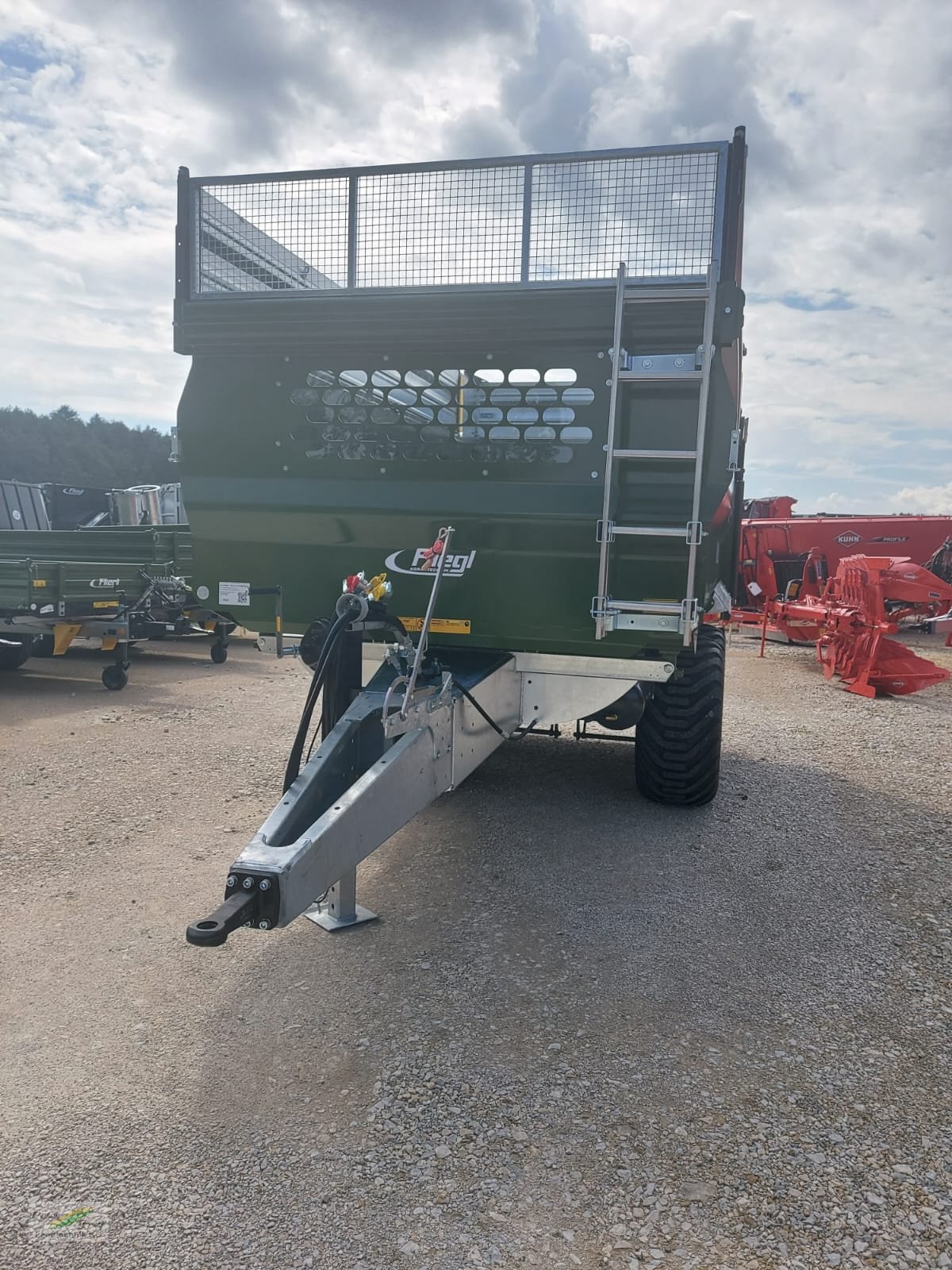 Muldenkipper a típus Fliegl TMK 140, Neumaschine ekkor: Pegnitz-Bronn (Kép 4)