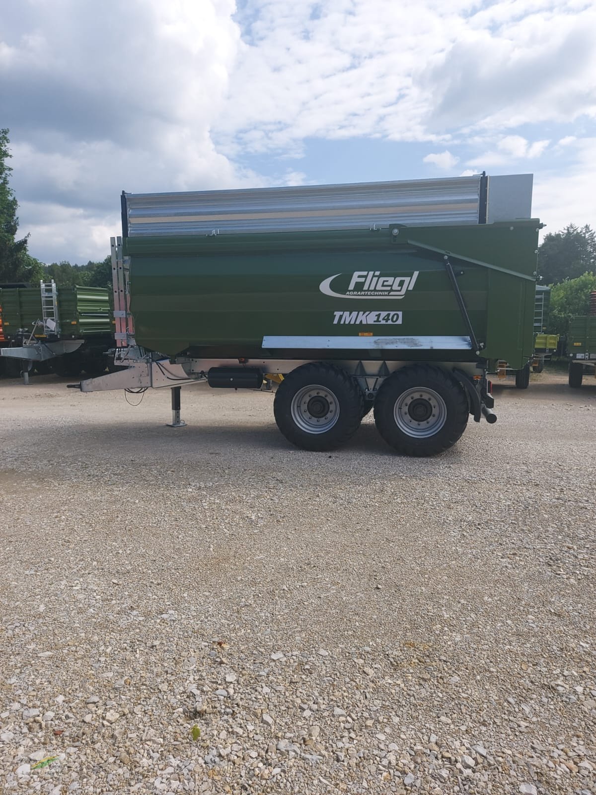 Muldenkipper a típus Fliegl TMK 140, Neumaschine ekkor: Pegnitz-Bronn (Kép 5)