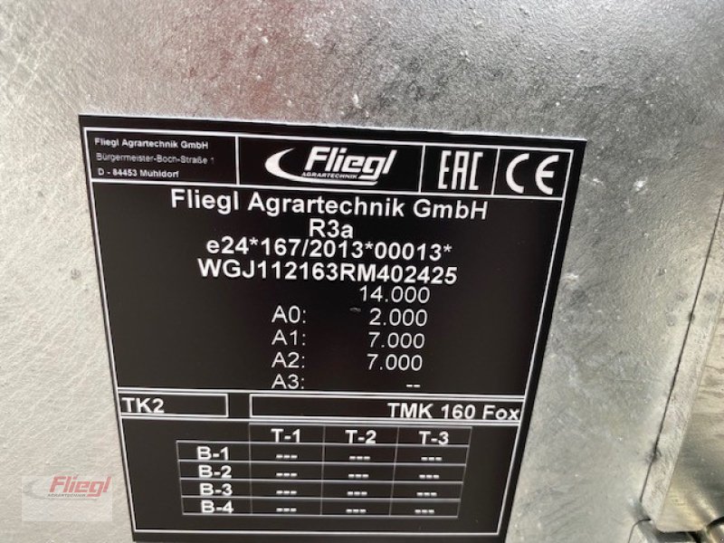 Muldenkipper typu Fliegl TMK 160 Fox, Neumaschine v Mühldorf (Obrázek 11)
