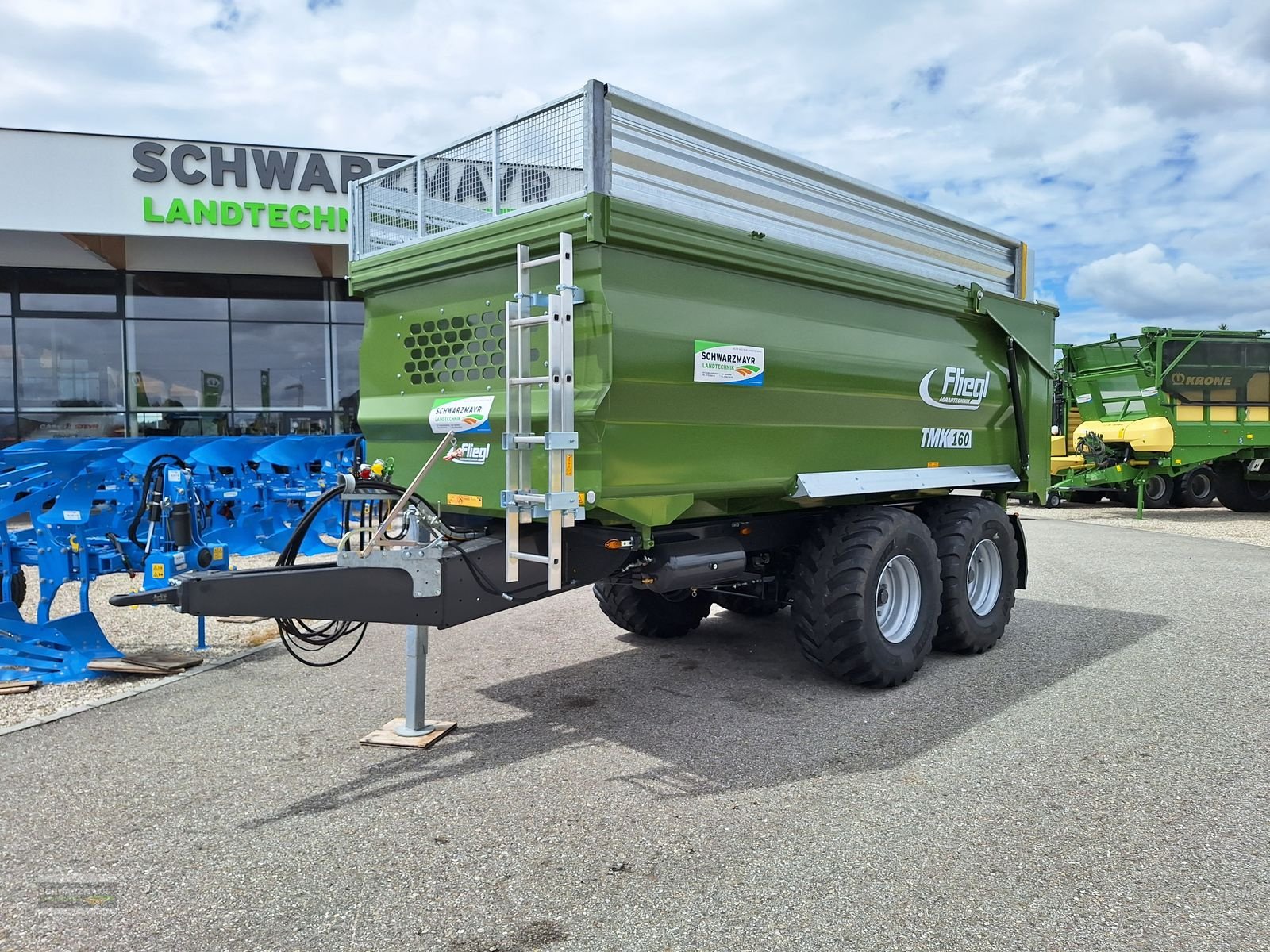 Muldenkipper typu Fliegl TMK 160 FOX, Neumaschine v Gampern (Obrázek 2)