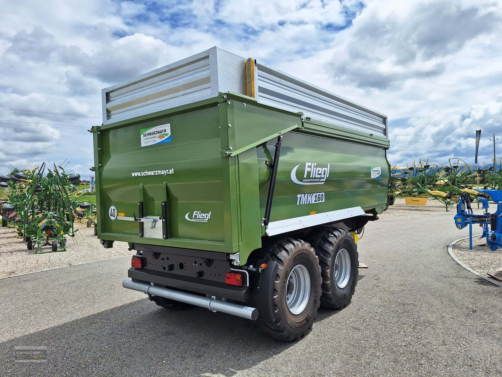 Muldenkipper typu Fliegl TMK 160 FOX, Neumaschine v Gampern (Obrázek 4)