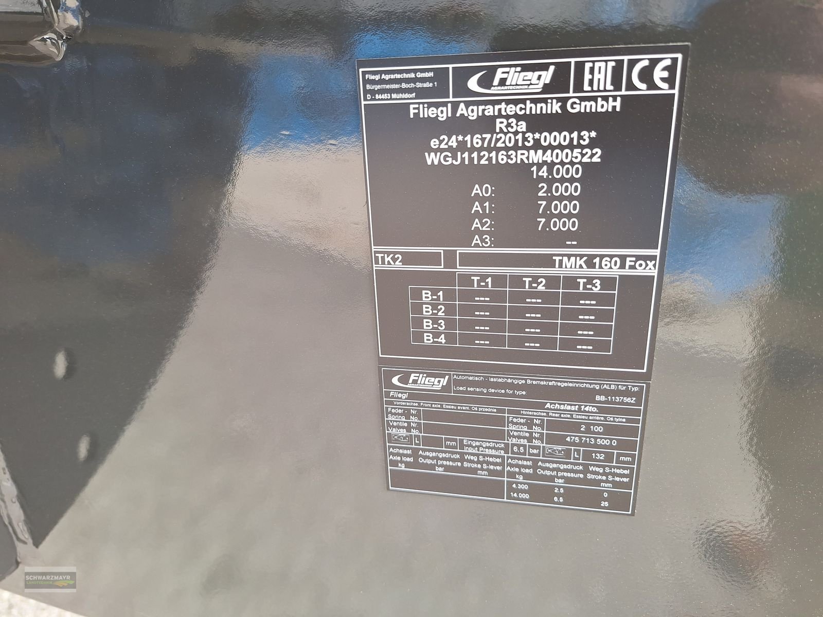 Muldenkipper typu Fliegl TMK 160 FOX, Neumaschine v Gampern (Obrázek 17)