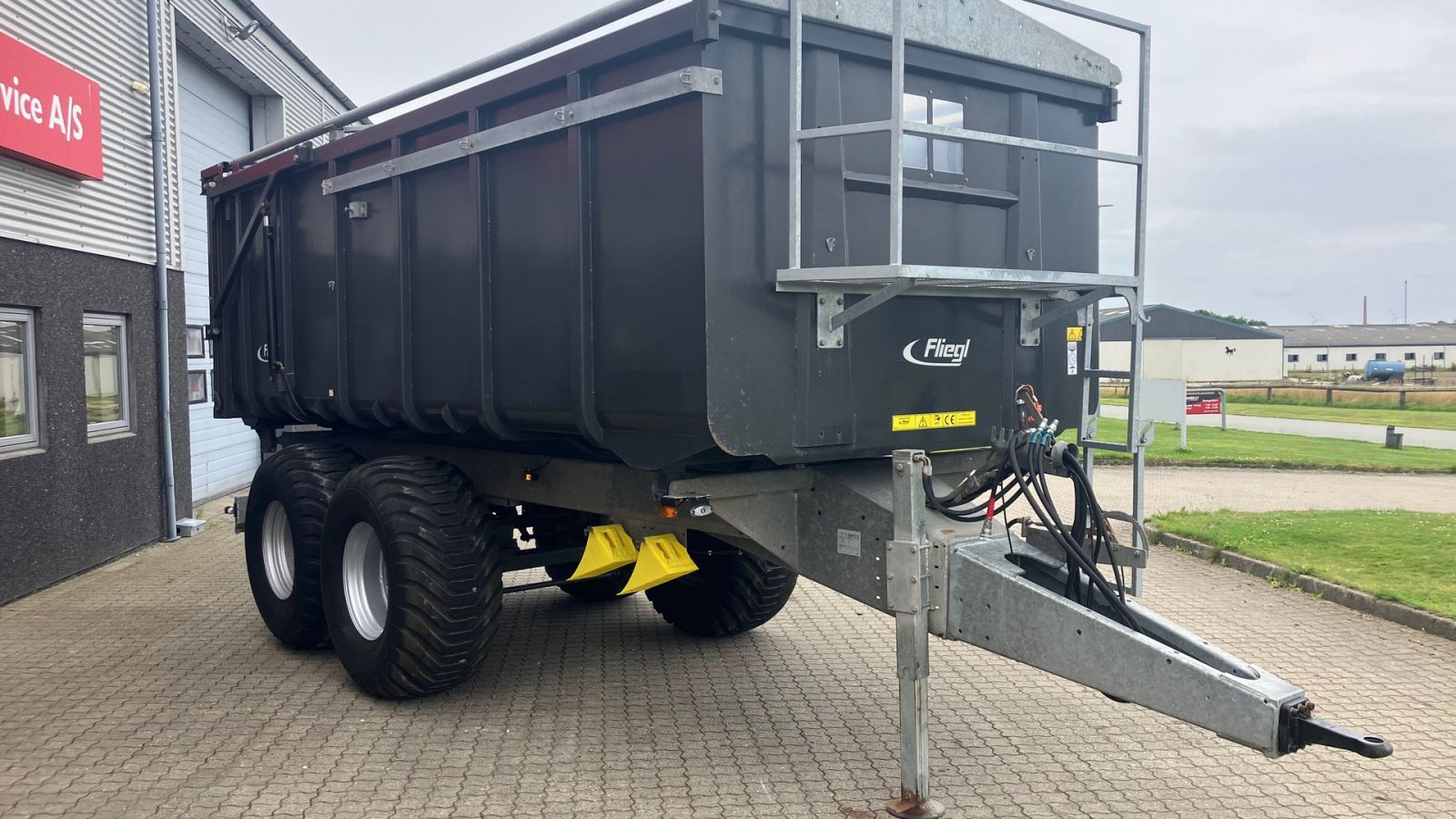 Muldenkipper типа Fliegl TMK 160, Gebrauchtmaschine в Hurup Thy (Фотография 3)