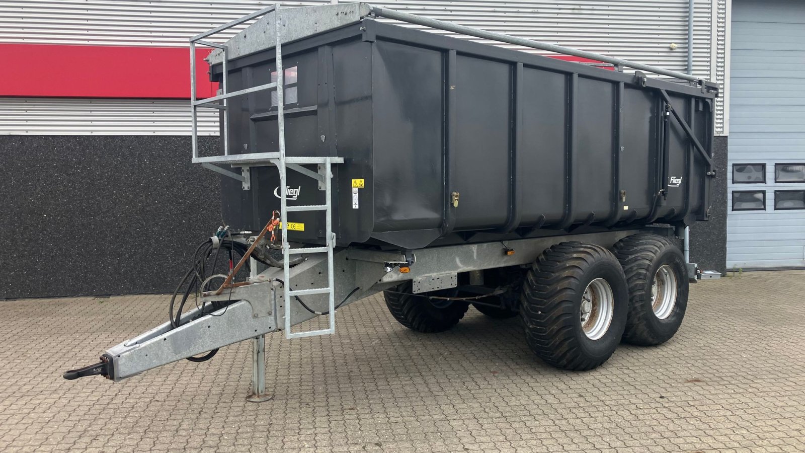 Muldenkipper типа Fliegl TMK 160, Gebrauchtmaschine в Hurup Thy (Фотография 4)