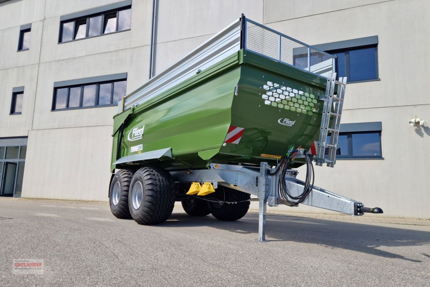 Muldenkipper типа Fliegl TMK 190 FOX + 800mm Muldenaufsatz, Neumaschine в Dorfen (Фотография 1)