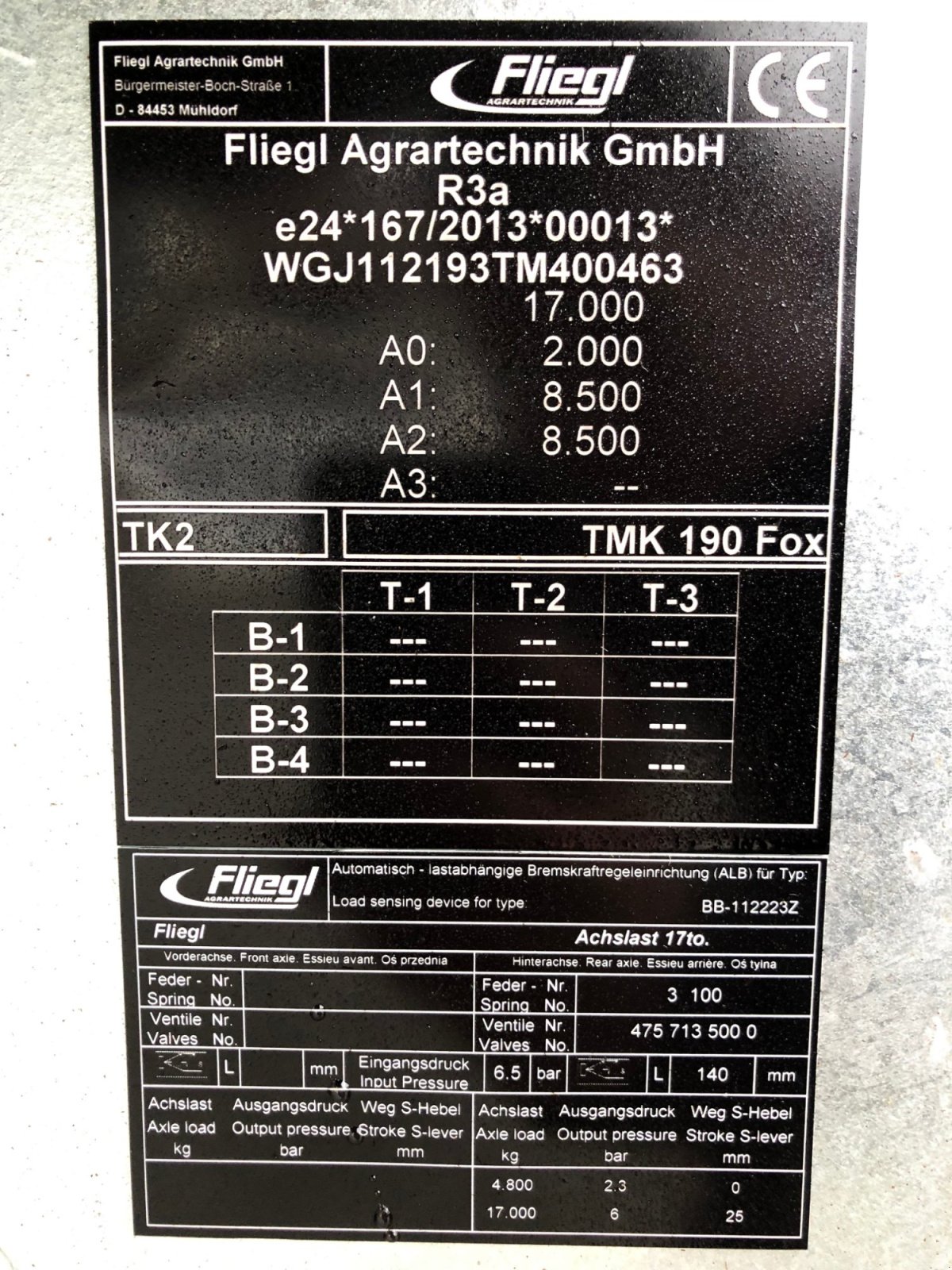 Muldenkipper типа Fliegl TMK 190 FOX, Neumaschine в Bodenkirchen (Фотография 7)