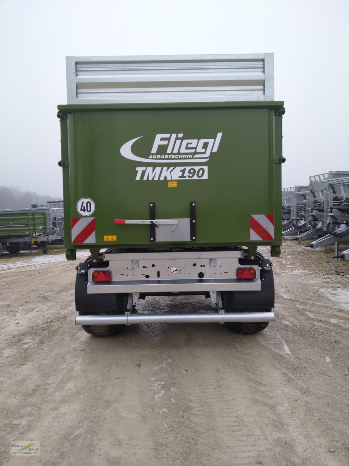 Muldenkipper typu Fliegl TMK 190 FOX, Neumaschine v Pegnitz-Bronn (Obrázek 3)