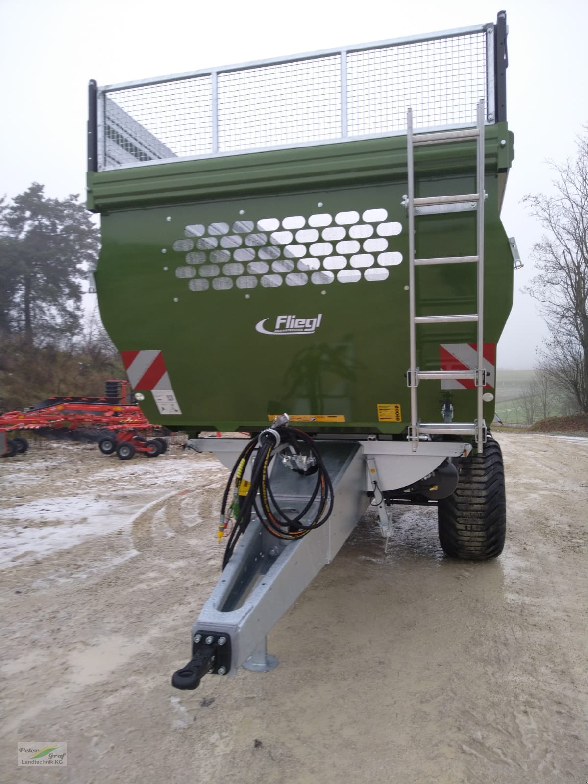 Muldenkipper typu Fliegl TMK 190 FOX, Neumaschine v Pegnitz-Bronn (Obrázek 4)