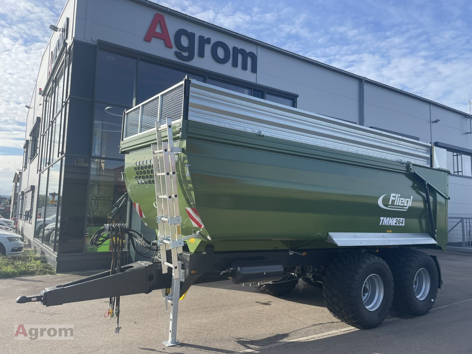 Muldenkipper typu Fliegl TMK 264 FOX, Neumaschine v Meißenheim-Kürzell (Obrázek 1)