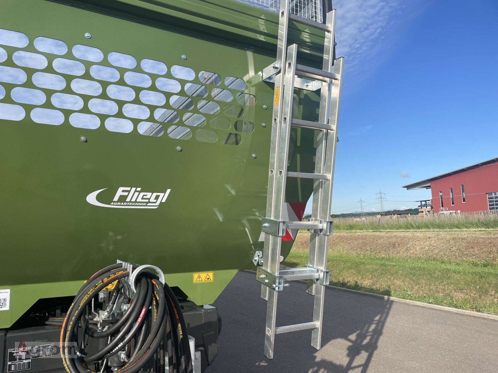 Muldenkipper typu Fliegl TMK 264 FOX, Neumaschine v Meißenheim-Kürzell (Obrázek 9)